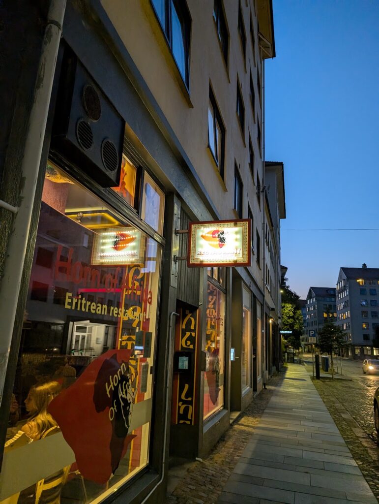 Horn of Africa - Ethiopian restaurant