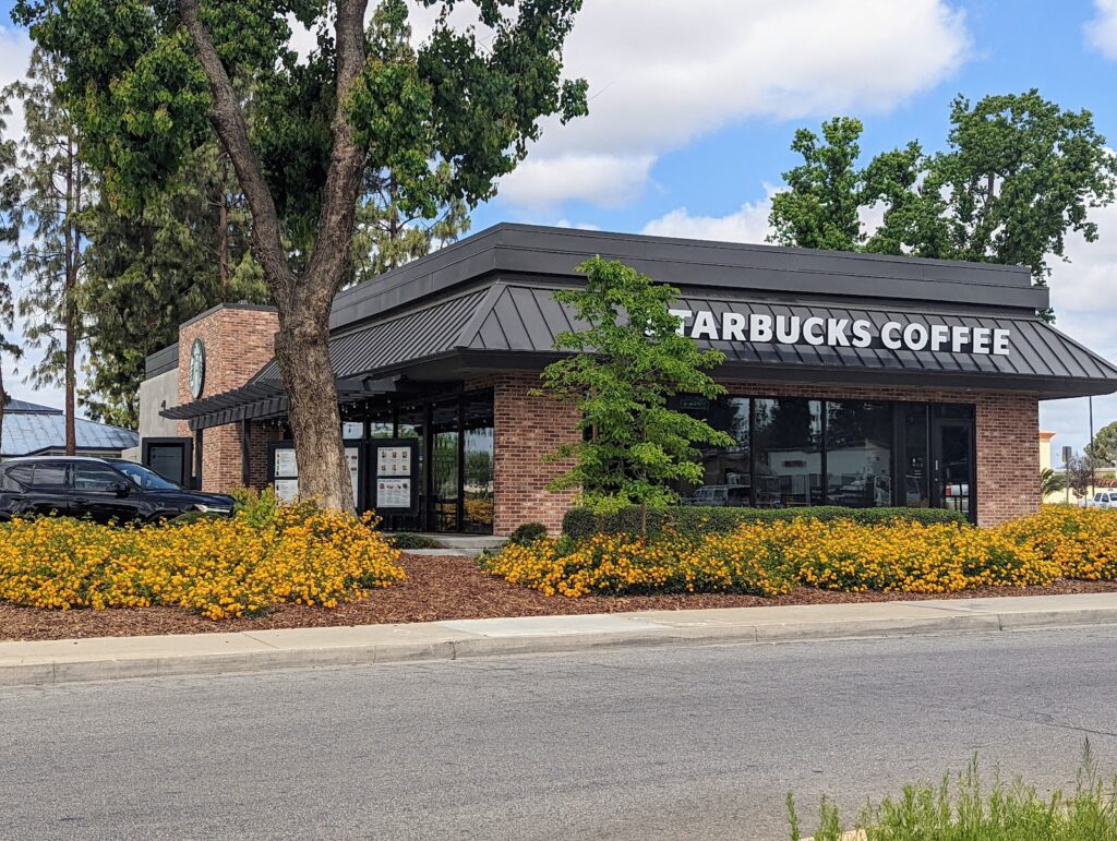 Starbucks - Ethiopian restaurant