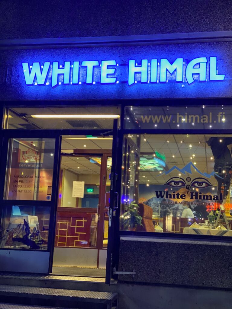 White Himal - Ethiopian restaurant